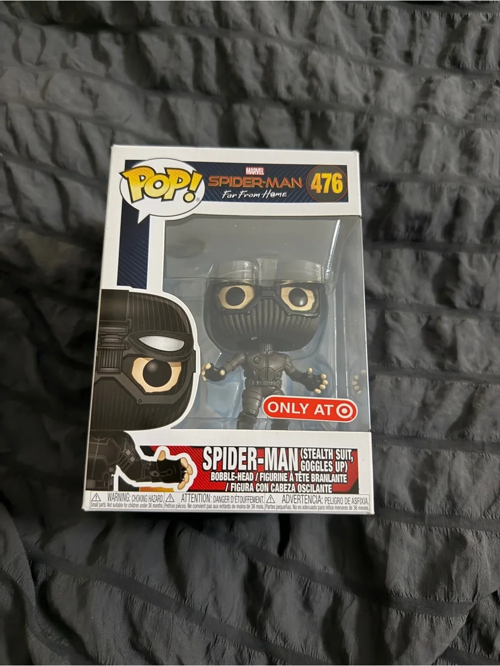 Funko Pop! Spider-Man Stealth Suit Goggles Up #476 Target Exclusive